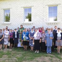 Первый престольный праздник прихода святой преподобной Евфросинии Полоцкой в поселке Радунь