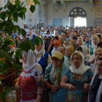 В день Святой Троицы в Покровском соборе состоялись праздничные богослужения