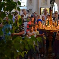 В день Святой Троицы в Покровском соборе состоялись праздничные богослужения