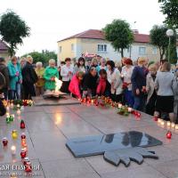 Акция «Свеча памяти» в Вороново