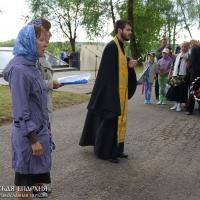 Священник совершил заупокойную литию на месте уничтоженной фашистами деревни Шауличи