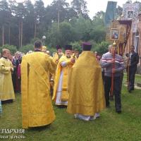  Престольный праздник в храме Собора Белорусских Святых деревни Верейки