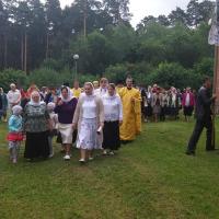  Престольный праздник в храме Собора Белорусских Святых деревни Верейки