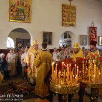 Архиепископ Артемий совершил литургию в храме равноапостольного князя Владимира города Гродно