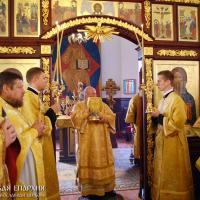 Архиепископ Артемий совершил литургию в храме равноапостольного князя Владимира города Гродно