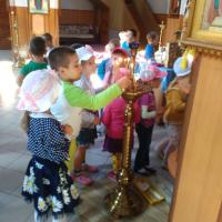 Воспитанники детского сада №7 г.Волковыска посетили с экскурсией Петро-Павловский собор