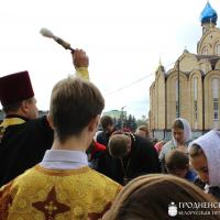 На приходе Благовещения Пресвятой Богородицы города Волковыска освятили новое здание воскресной школы