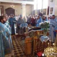 В поселке Россь прошла соборная служба Волковысского благочиния