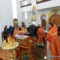 В храме деревни Голынка состоялось соборное богослужение Зельвенского благочиния