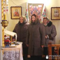Соборное богослужение духовенства Зельвенского благочиния в храме деревни Словатичи