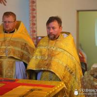 Соборное богослужение духовенства Зельвенского благочиния в храме деревни Словатичи