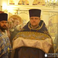 Архиепископ Артемий совершил литургию в малой церкви в честь Введения во храм Пресвятой Богородицы города Волковыска