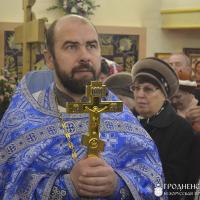 Архиепископ Артемий совершил литургию в малой церкви в честь Введения во храм Пресвятой Богородицы города Волковыска