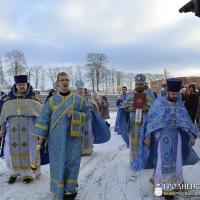 Архиепископ Артемий совершил литургию в малой церкви в честь Введения во храм Пресвятой Богородицы города Волковыска