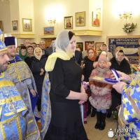 Архиепископ Артемий совершил литургию в малой церкви в честь Введения во храм Пресвятой Богородицы города Волковыска