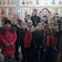 Учащиеся школы №20 города Гродно посетили храм великомученика и целителя Пантелеимона