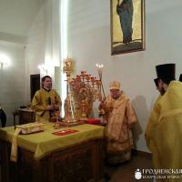 Архиепископ Артемий совершил литургию в домовой церкви Архиерейского Подворья
