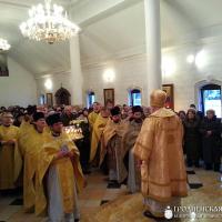 Архиепископ Артемий совершил литургию в домовой церкви Архиерейского Подворья