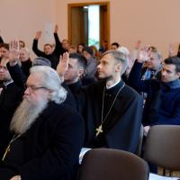 В Свято-Покровском кафедральном соборе состоялось приходское собрание