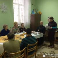 Священник посетил отделение дневного пребывания для граждан пожилого возраста Берестовицкого района