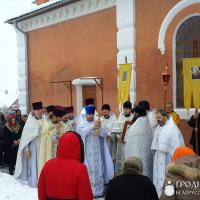В храме деревни Рожанка состоялось соборное богослужение Щучинского благочиния