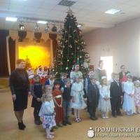 Рождественская елка для детей-инвалидов в городе Скидель