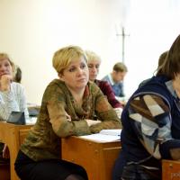 Настоятель Покровского собора провел лекцию для учителей, ведущих факультатив «Основы православной культуры»