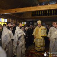 Архиепископ Артемий совершил литургию в часовне прихода Рождества Христова города Гродно