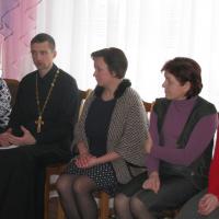Сотрудники ясли-сада №2 Волковыска встретились со священником