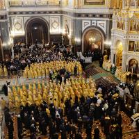 Архиепископ Артемий принял участие в торжествах по случаю 8-й годовщины интронизации Святейшего Патриарха Кирилла