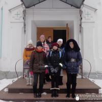 Учащиеся Озерской санаторной школы-интерната посетили храм Святого Духа