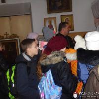 Учащиеся Озерской санаторной школы-интерната посетили храм Святого Духа