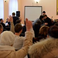 В Покровском соборе состоялось организационное собрание XVI Международного фестиваля православных песнопений «Коложский Благовест»