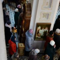 В день памяти Собора новомучеников и исповедников архиепископ Артемий совершил литургию в Покровском соборе