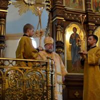 В день памяти Собора новомучеников и исповедников архиепископ Артемий совершил литургию в Покровском соборе