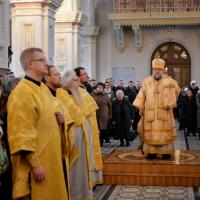 В день памяти Собора новомучеников и исповедников архиепископ Артемий совершил литургию в Покровском соборе