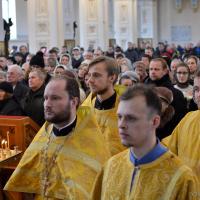 В день памяти Собора новомучеников и исповедников архиепископ Артемий совершил литургию в Покровском соборе