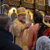 В день памяти Собора новомучеников и исповедников архиепископ Артемий совершил литургию в Покровском соборе