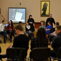 В Покровском соборе организовали литературный вечер для молодежных братств г. Гродно