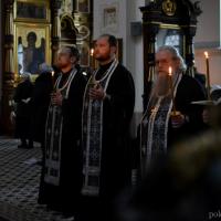 Архиепископ Артемий совершил повечерие с чтением Великого канона в кафедральном соборе Гродно