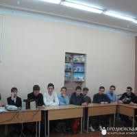 В школе №1 города Скидель состоялась встреча с учащимися на тему «Мужество»