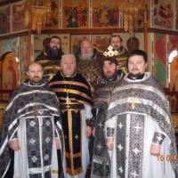 Соборное богослужение духовенства Свислочского благочиния в агрогородке Новый Двор