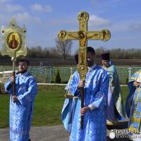 В день Благовещения Пресвятой Богородицы архиепископ Артемий совершил литургию в храме деревни Житомля