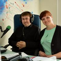 Первый эфир в рамках конкурса «Пасхальная радуга» на радио «МФМ»
