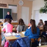 Беседа со студентами Волковысского колледжа о Пасхе