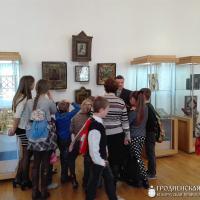 Учащиеся воскресной школы Свято-Михайловской церкви Скиделя посетили Гродненский музей истории религии