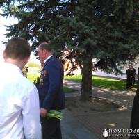 Настоятель прихода агрогородка Обухово принял участие в митинге ко Дню победы