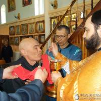В исправительной колонии № 11 г. Волковыска была отслужена Божественная литургия