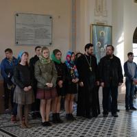 Георгиевский слет православных скаутов начался молитвой в Покровском соборе