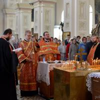 У Пакроўскім саборы памаліліся за спачын загінуўшых ў ВАВ і за мір нашаму свету